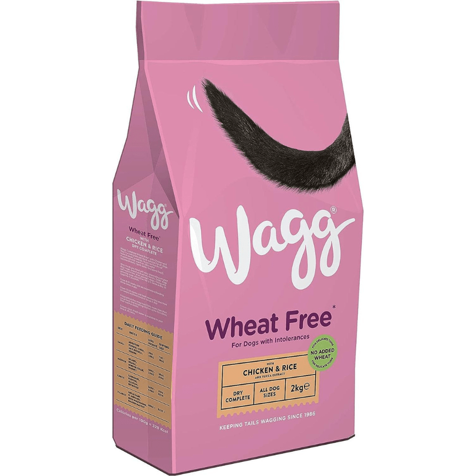 Wagg Complete Chicken Dry Dog Food - Wheat Free, 2kg (4-Pack) - Click